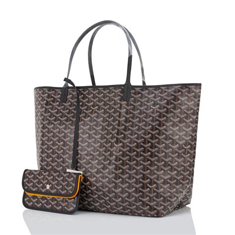 goyard black st louis tote|goyard size pm or gm.